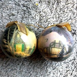 Thomas Kinkade painter of light ornaments